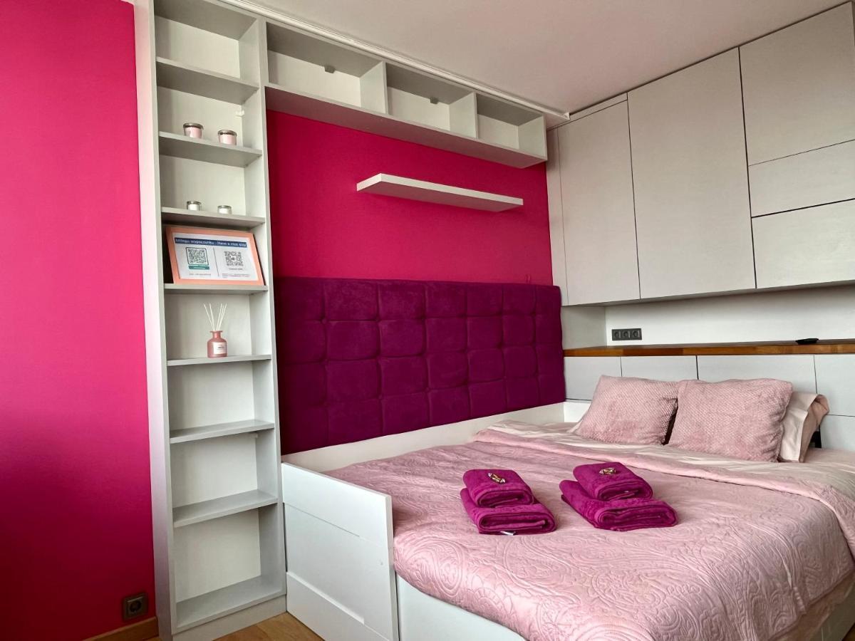 -- View City Center Pink -- Daire Varşova Dış mekan fotoğraf